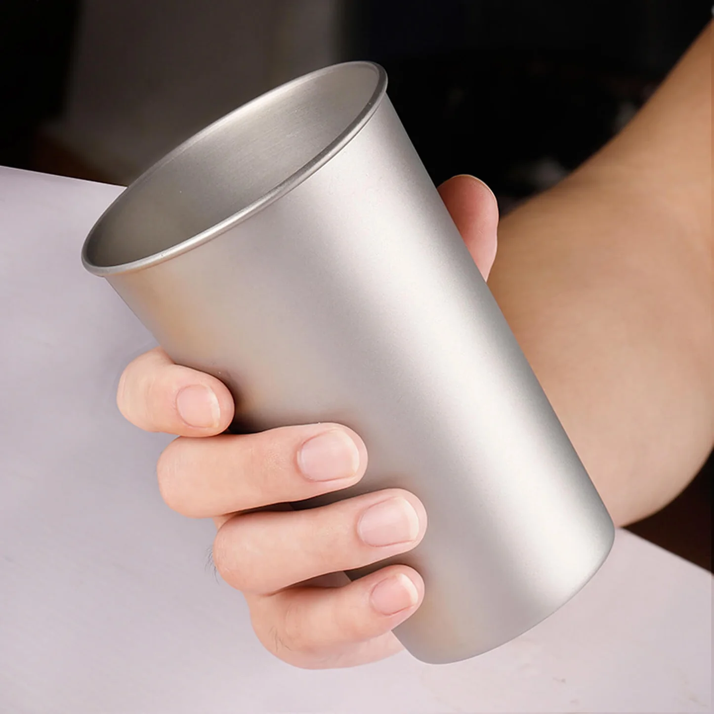 Pure Titanium Antibacterial Water Cup